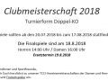 Clubmeisterschaft - Einzel - 2018